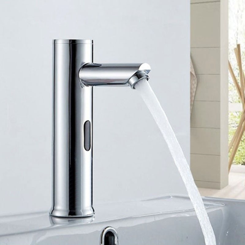 Touchless Bathroom Faucet with Motion Sensor for Single Hole Sink Installation - Image 4