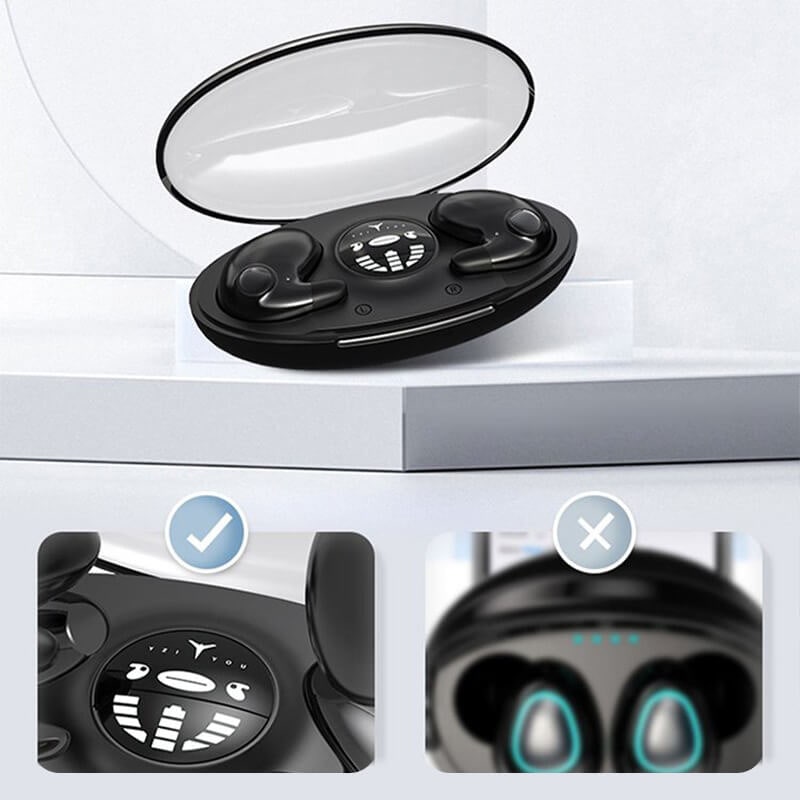 True Wireless Sleep Earbuds with Low Profile Design and Water Resistant Charging Case - Image 7