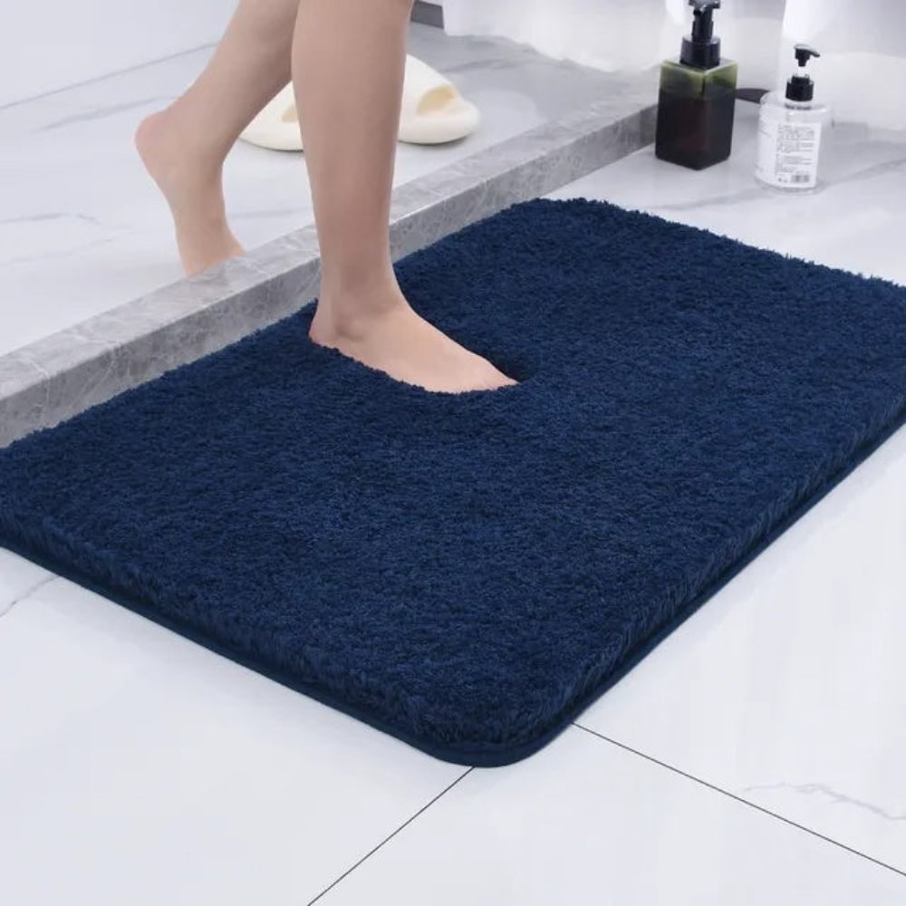Ultra-Soft Plush Bath Mat with Non-Slip Backing and Machine Washable Microfiber Shag - Image 6