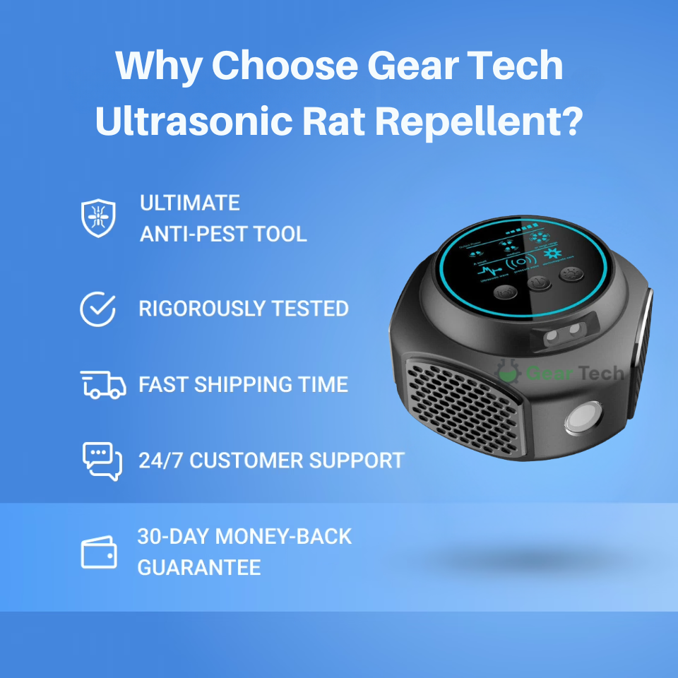 Ultrasonic Mouse Repellent with Digital Display and Plug-In Design - Image 13