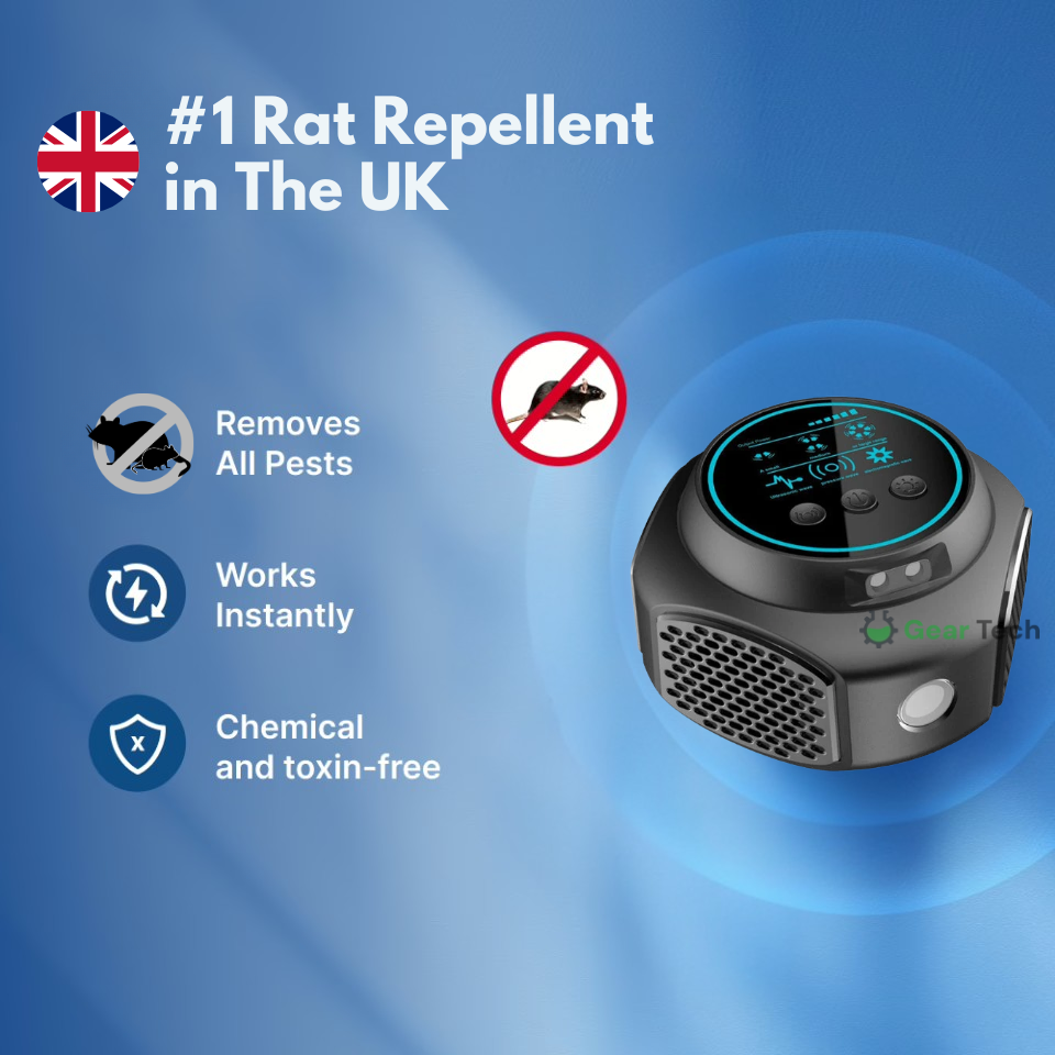 Ultrasonic Mouse Repellent with Digital Display and Plug-In Design - Image 18