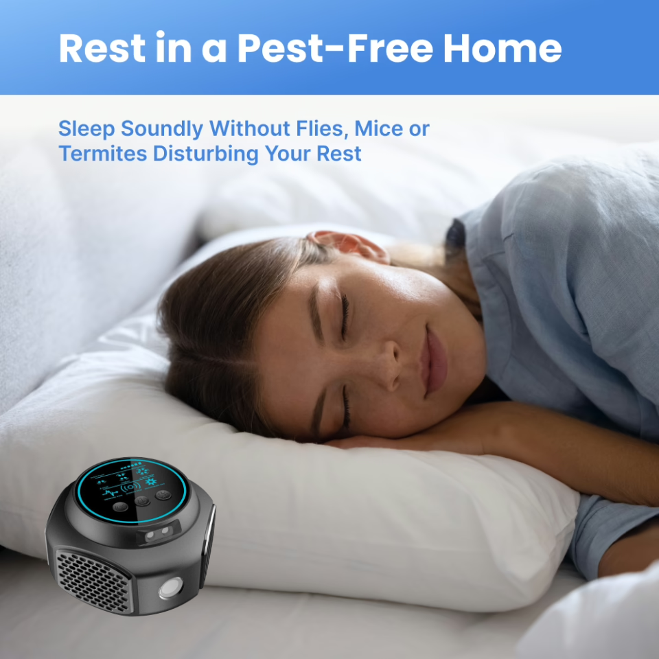 Ultrasonic Mouse Repellent with Digital Display and Plug-In Design - Image 9