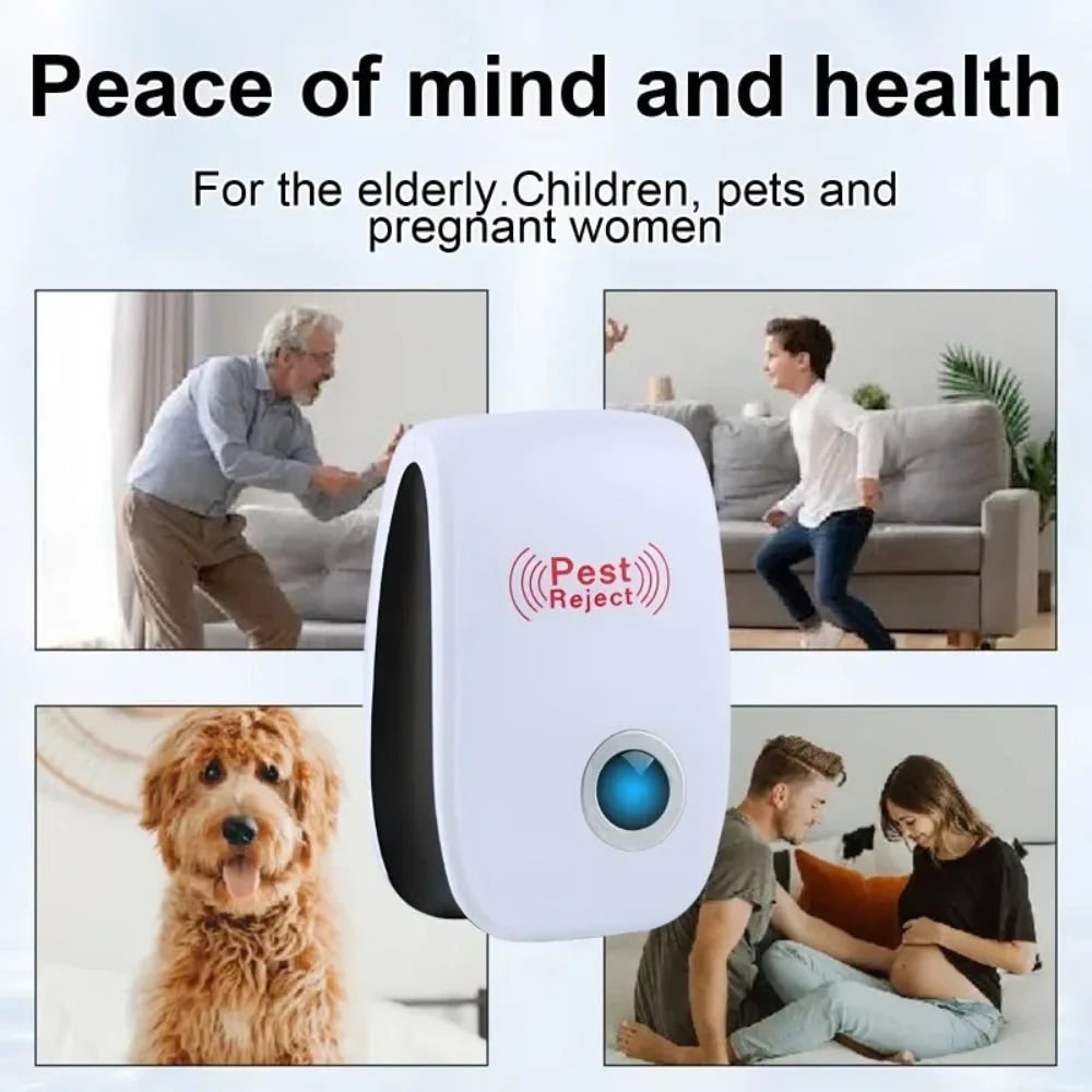 Ultrasonic Pest Repeller Plug-In with Rodent and Insect Control for Indoor Home Use - Image 2