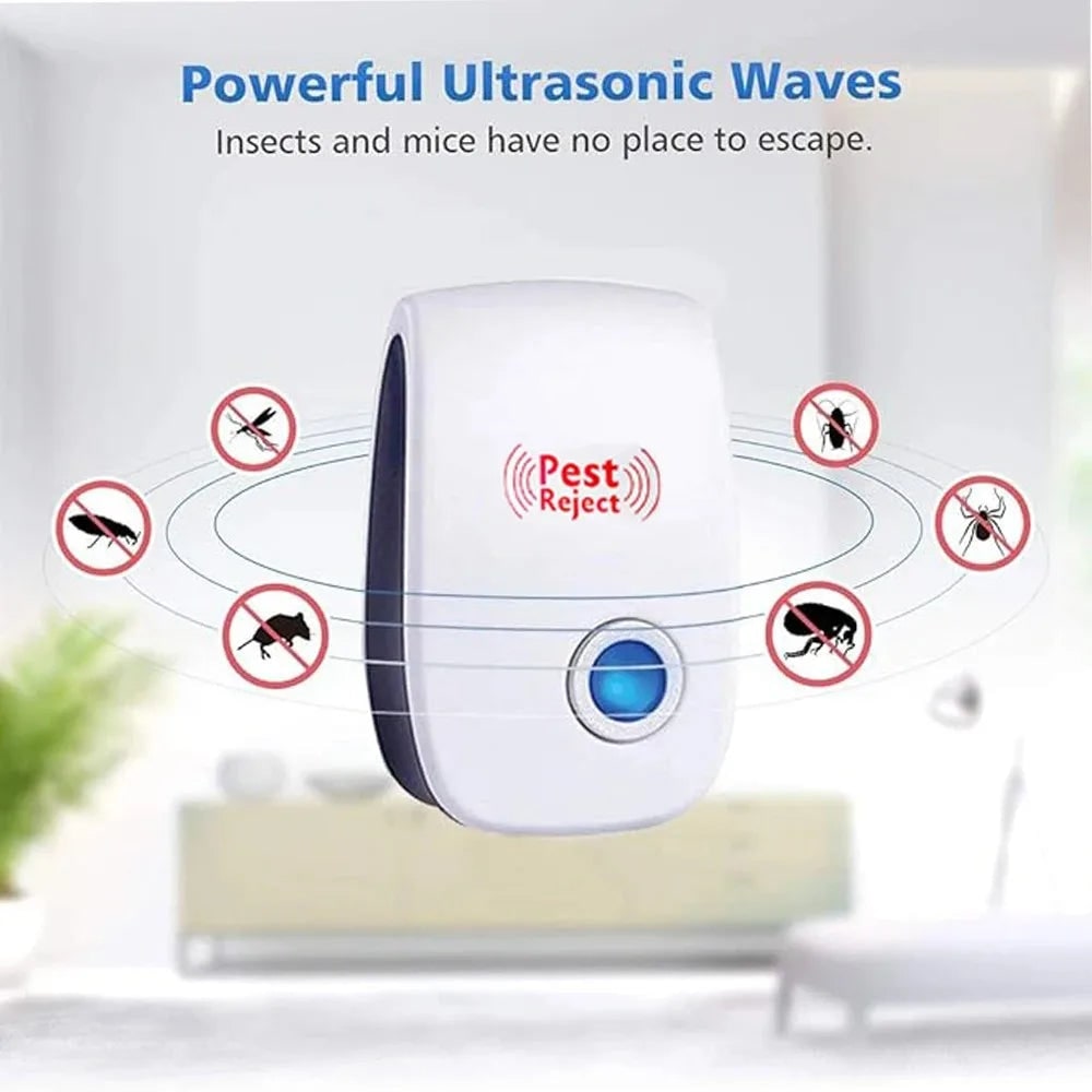 Ultrasonic Pest Repeller Plug-In with Rodent and Insect Control for Indoor Home Use - Image 4
