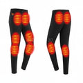 USB Heated Long Johns Thermal Underwear Set with Three Temperature Settings for Cold Weather - Image 10