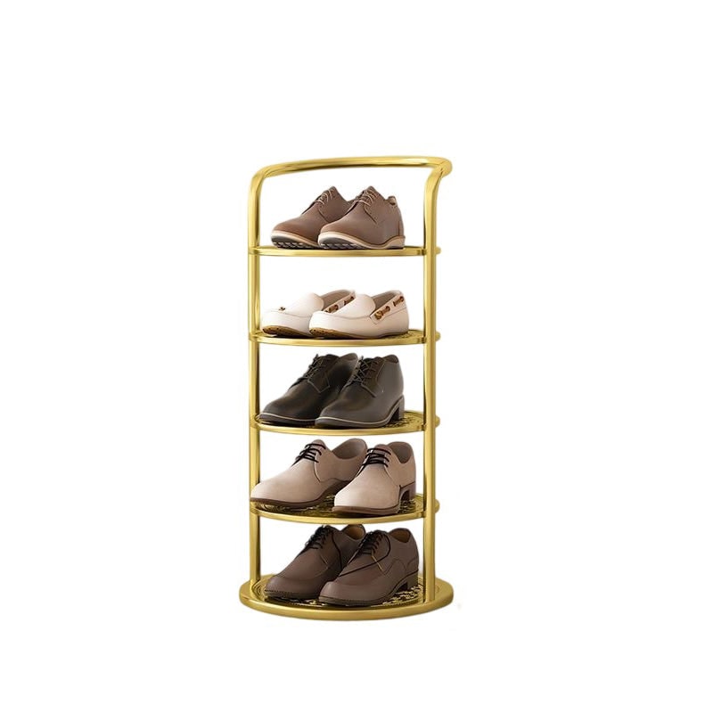 Vertical Shoe Rack with Metal Shelves and Space-Saving Multi-Level Storage Tower - Image 19