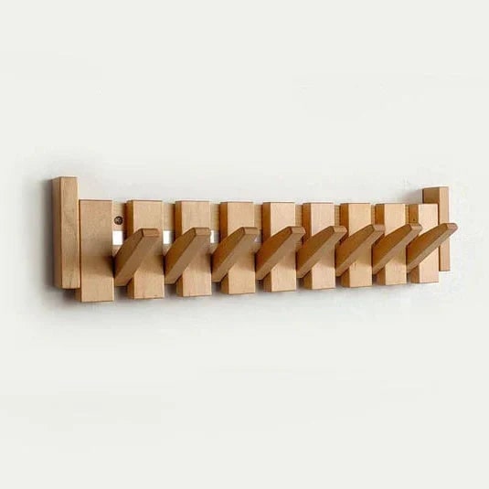 Wall Coat Rack with Foldable and Space-Saving Design for Hallway Storage - Image 6