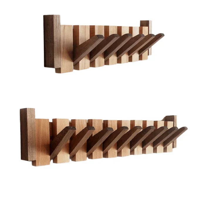 Wall Coat Rack with Foldable and Space-Saving Design for Hallway Storage - Image 8
