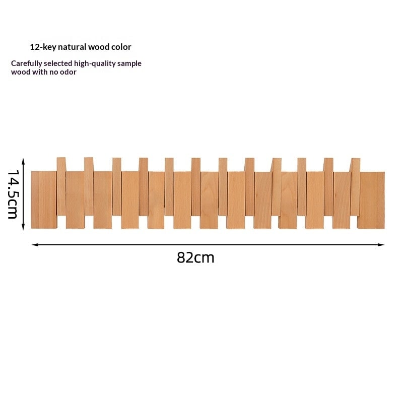 Wall Coat Rack with Foldable Piano-Style Hooks for Storage and Organization - Image 17
