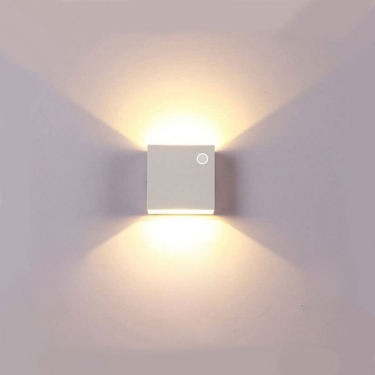Wall Sconce Cube LED Up and Down Hardwired Outdoor Lighting - Image 11