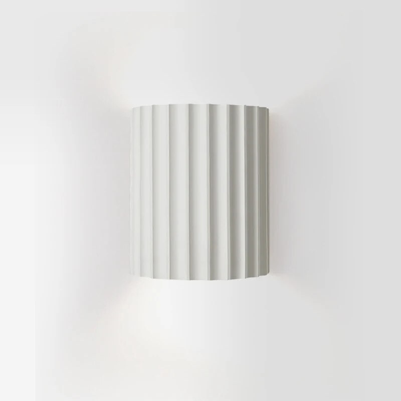 Wall Sconce Lighting with Ribbed Fluted Design and Up-Down Glow - Image 6