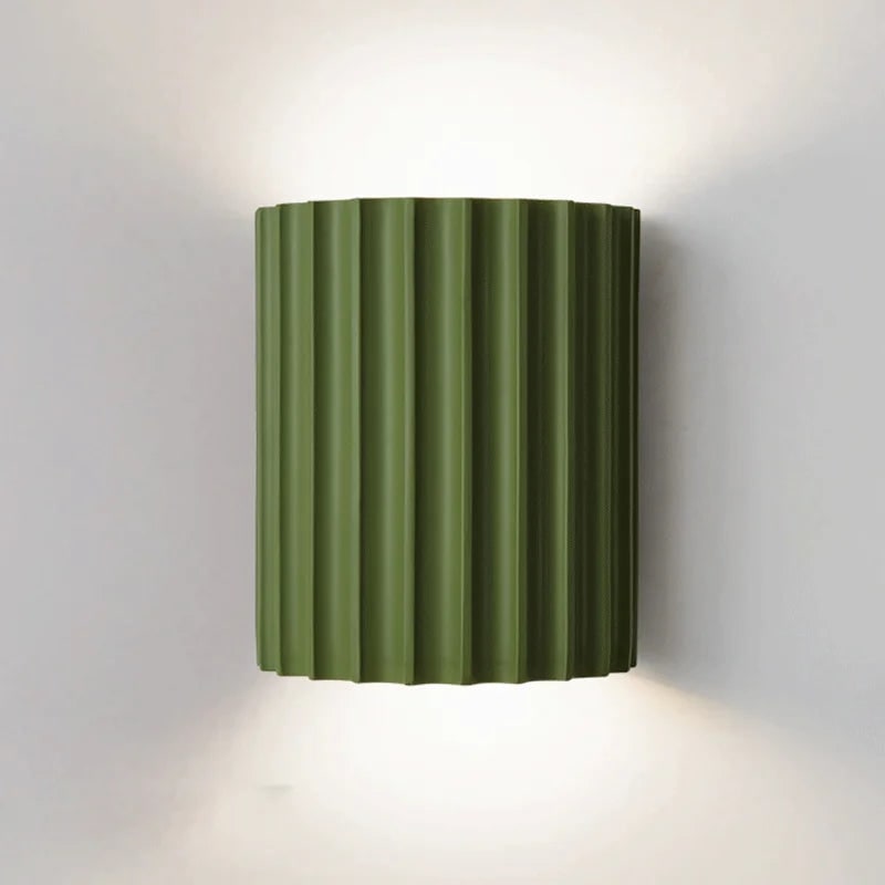 Wall Sconce Lighting with Ribbed Fluted Design and Up-Down Glow - Image 8