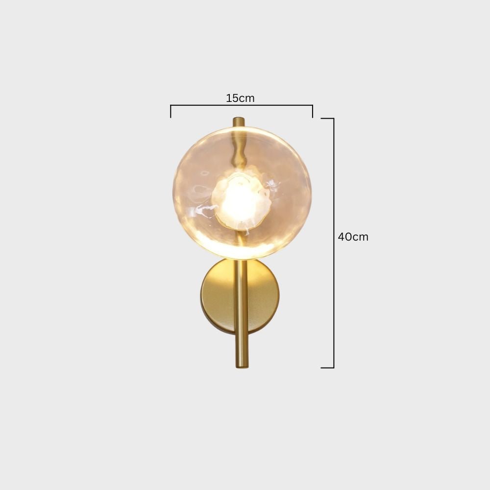 Wall Sconce Lighting with Textured Glass and Wave-Inspired Design - Image 57