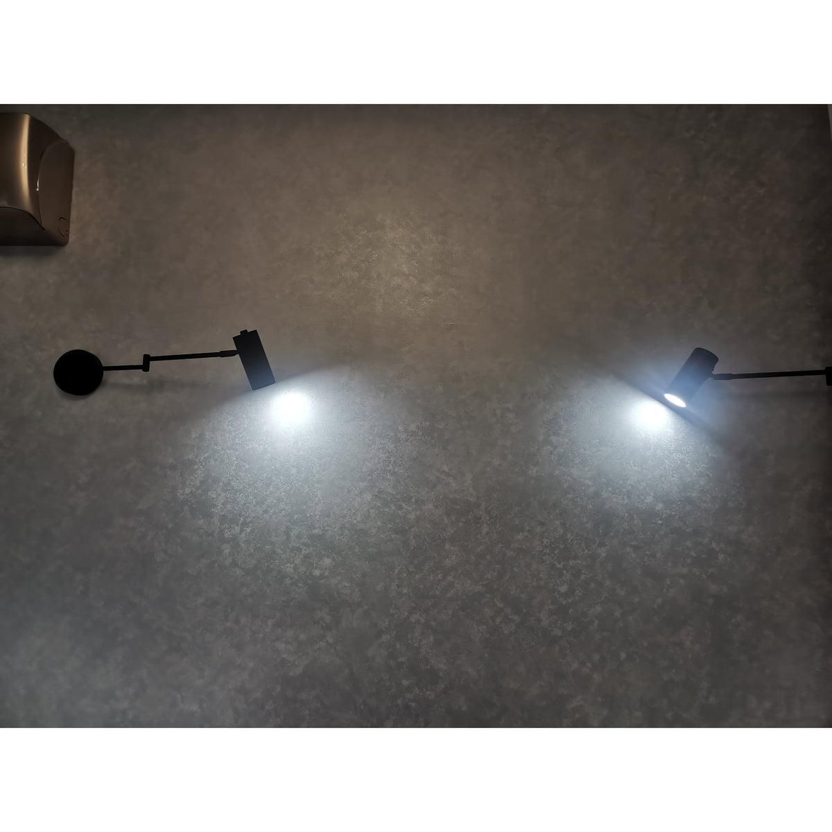 Wall Sconce with Adjustable Swing Arm and Cylindrical Shade LED Light - Image 34