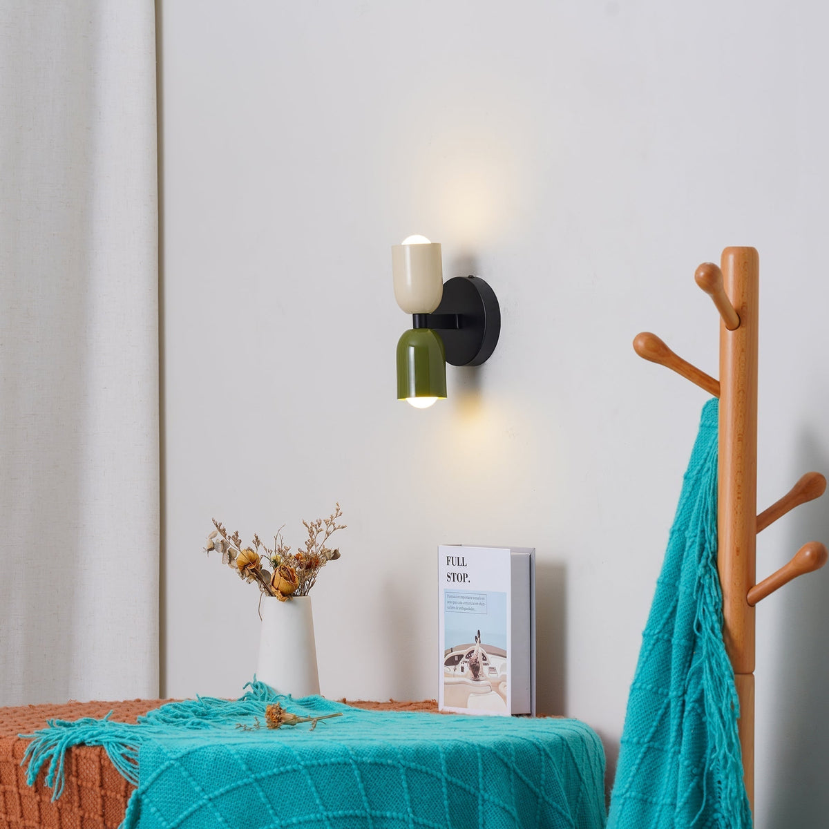 Wall Sconce with Dual Adjustable Heads and Directional Up Down Lighting - Image 13