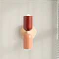 Wall Sconce with Dual Capsule Shades and Up-Down Lighting - Image 12