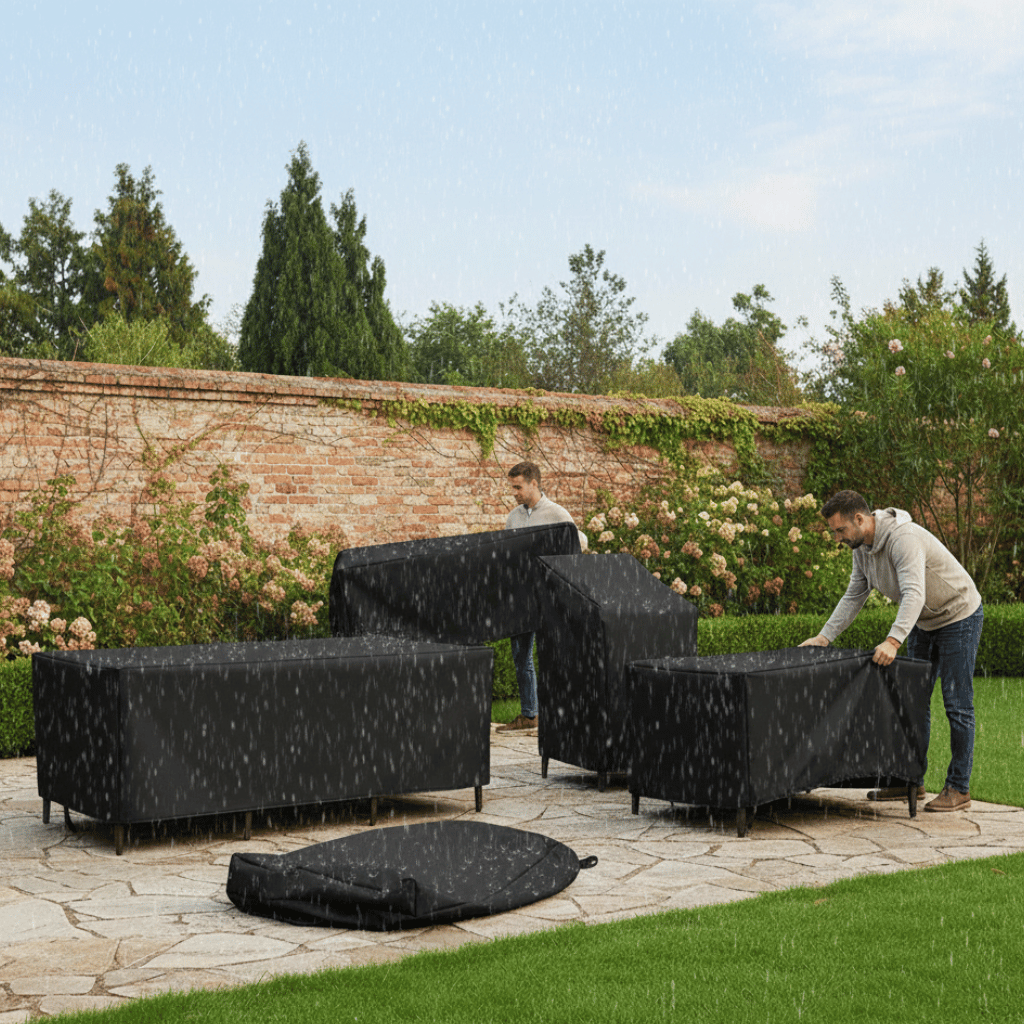 Waterproof Patio Couch Covers with Heavy Duty Stitched Seams for Outdoor Furniture - Image 3