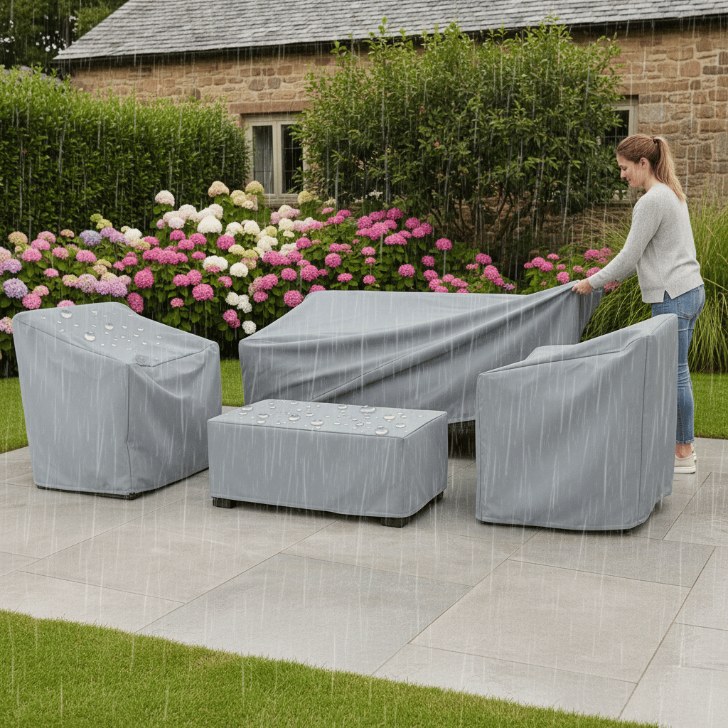 Waterproof Patio Couch Covers with Heavy Duty Stitched Seams for Outdoor Furniture - Image 4