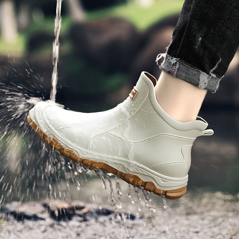 Waterproof Rain Boots with Slip-Resistant Tread and Ankle Support for Wet Outdoor Conditions - Image 10