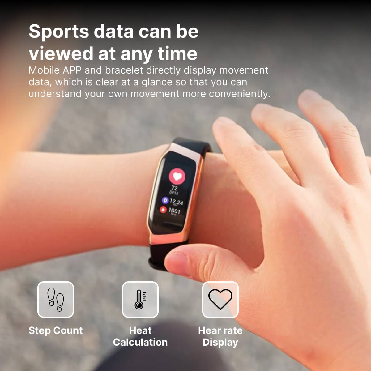 Wearable Fitness Tracker with Heart Rate Monitor and Activity Tracking - Image 6