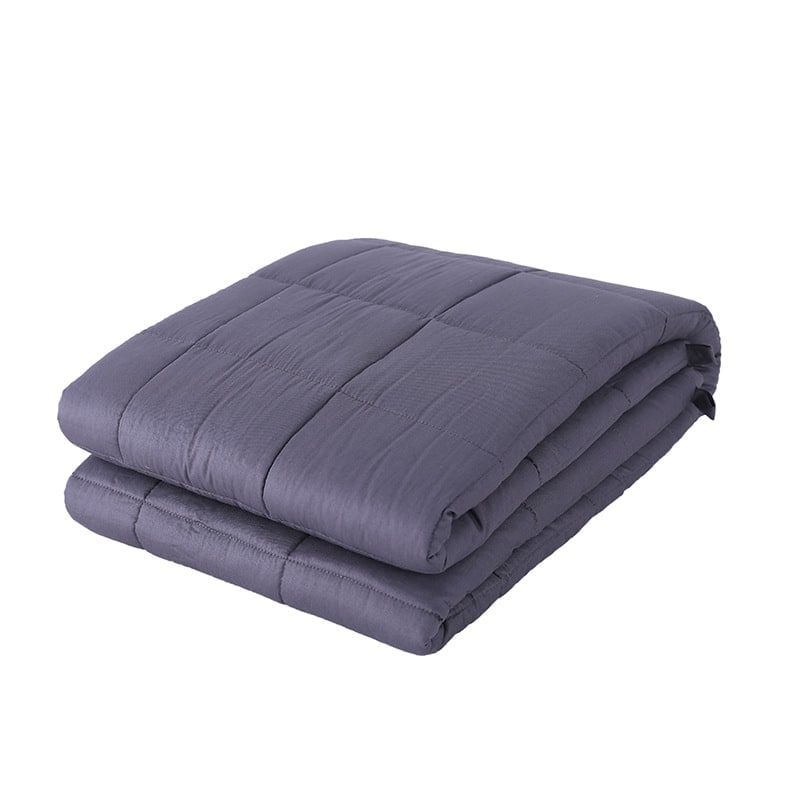 Weighted Blanket for Anxiety and Stress Relief with Quilted Cotton Design - Image 5