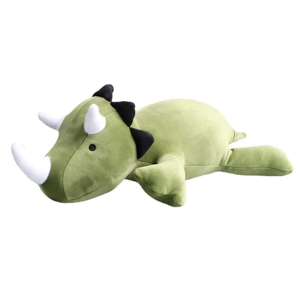 Weighted Stuffed Animal Plush Toy with Soft Fabric and Embroidered Details - Image 1