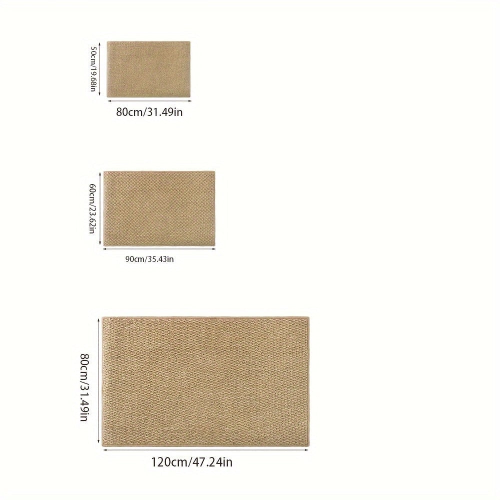 Welcome Door Mat with Absorbent Loop Pile and Non-Slip Base for Indoor Entryway - Image 12