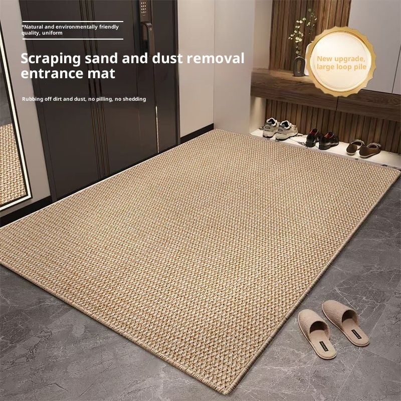 Welcome Door Mat with Absorbent Loop Pile and Non-Slip Base for Indoor Entryway - Image 18