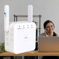WIFI Range Extender with Dual Antennas and Ethernet Port - Image 1