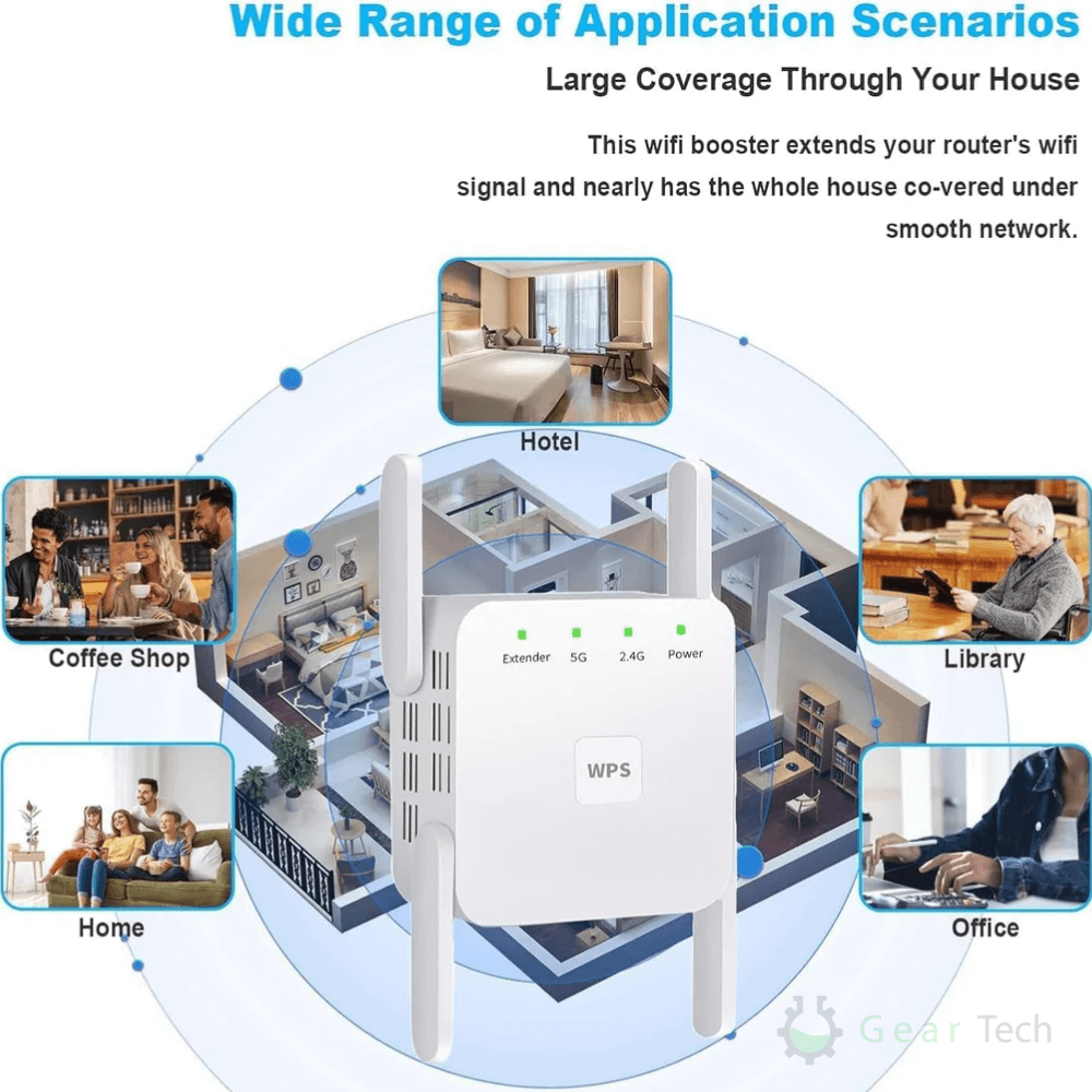 WIFI Range Extender with Dual Antennas and Ethernet Port - Image 12