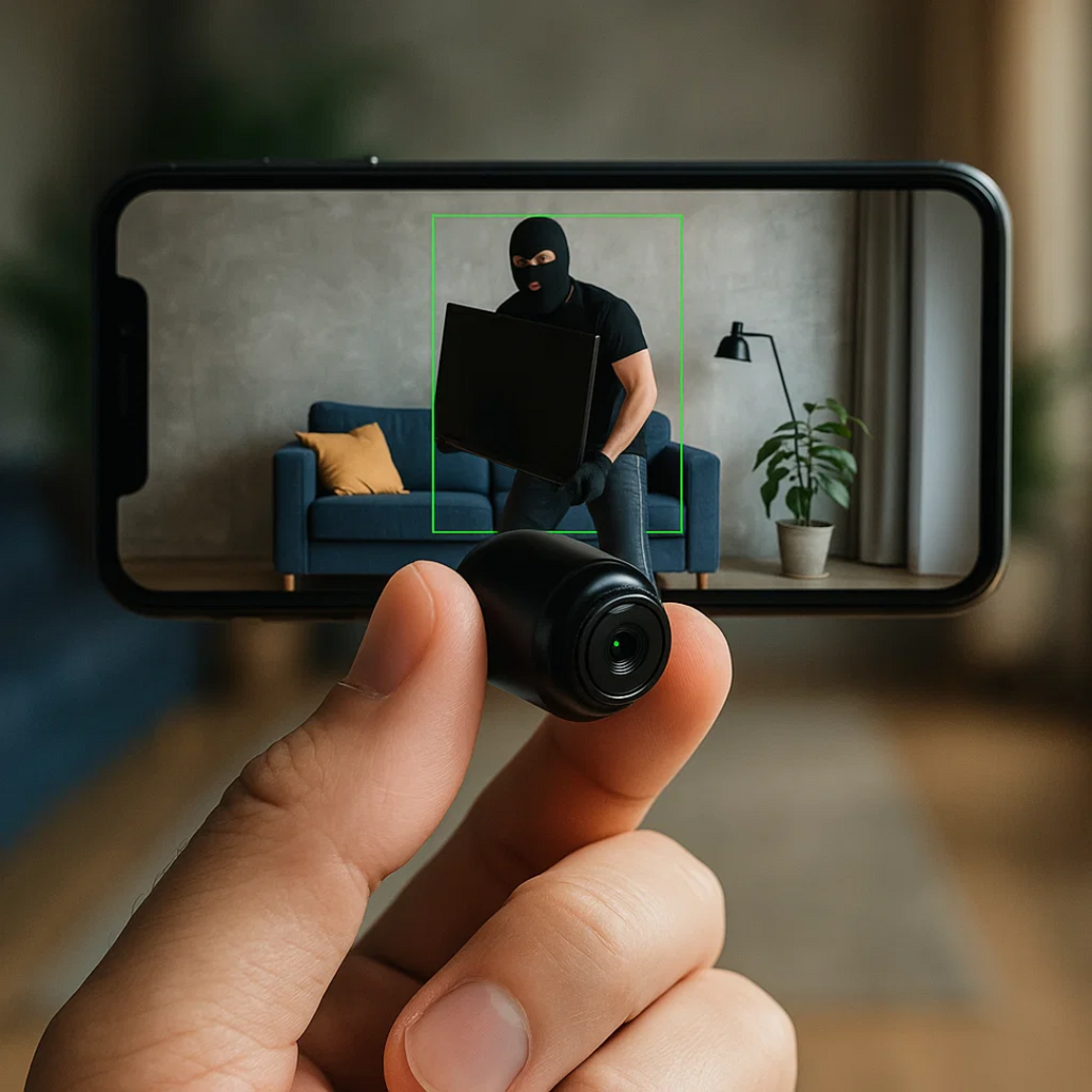 Wireless Mini Security Camera with Night Vision and Motion Detection - Image 1
