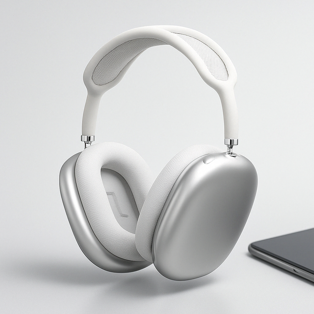 Wireless Over Ear Headphones with Noise Cancellation and Bluetooth Connectivity - Image 1