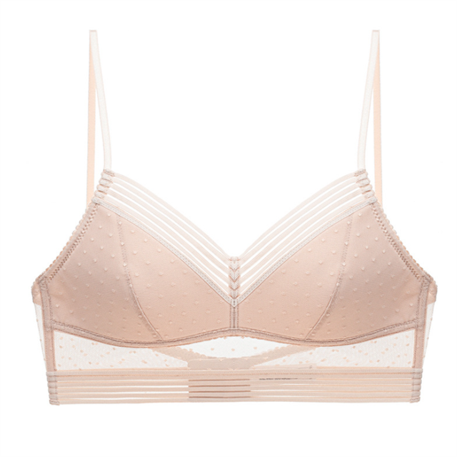 Women's Backless Low Back Wireless Bralette Plunge | Hook and Eye - Image 9
