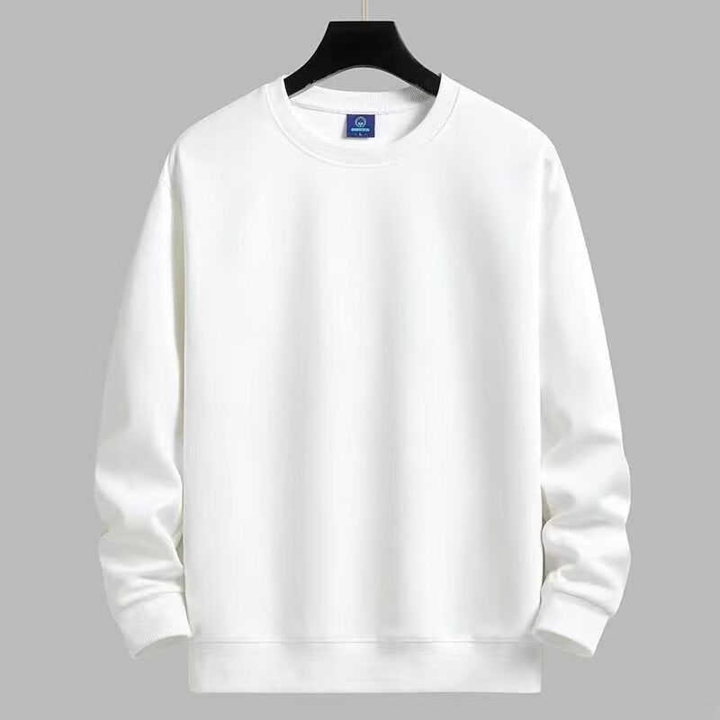 Women's Crewneck Sweatshirt with Drop Shoulders and Ribbed Trim Long Sleeve - Image 6