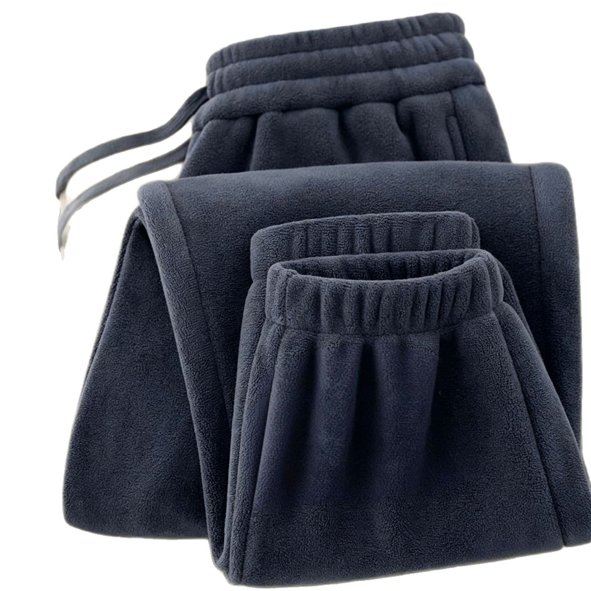 Women's Fleece Jogger Sweatpants with Drawstring Waist and Ankle Cuffs - Image 4