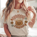 Women's Halloween Oversized Graphic Tee with Retro Pumpkin and Ghost Print - Image 1