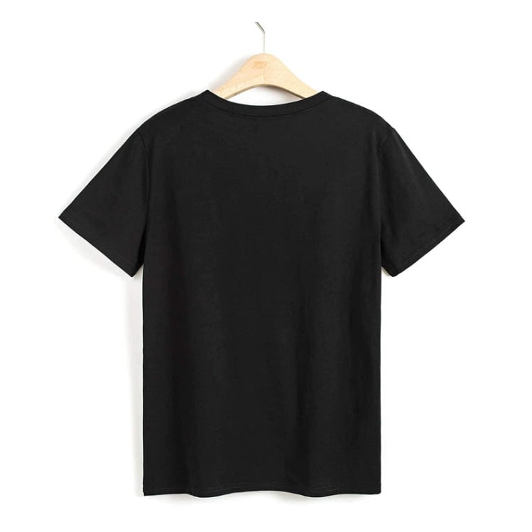Women's Halloween Shirts Vintage Graphic T-Shirt with Ghost Print and Leopard Lettering - Image 3