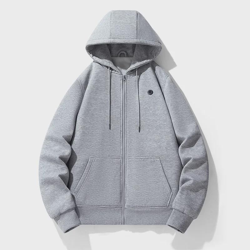 Women's Heated Hoodie Vest with Zip-Up Front and Kangaroo Pocket - Image 3