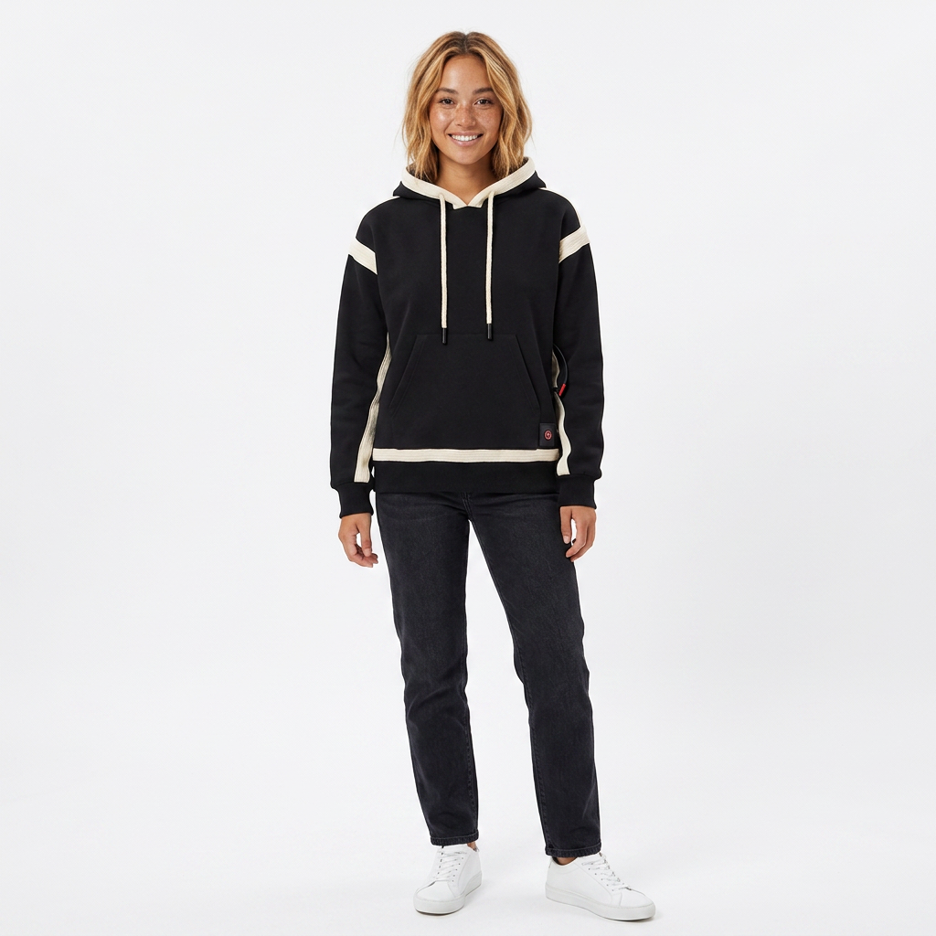 Women's Heated Hoodie with Heaters USB Powered Pullover Sweatshirt - Image 3