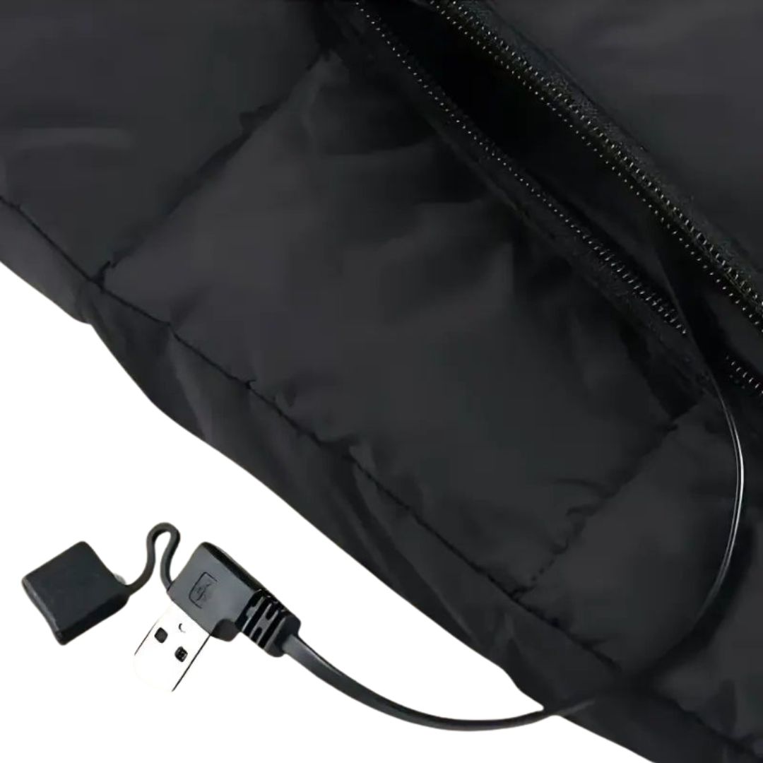 Women's Heated Vest for with USB Rechargeable Battery Powered Electric Quilted Slim Fit - Image 5
