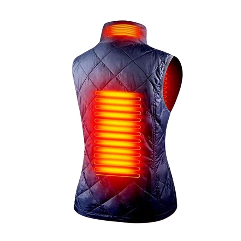 Women's Heated Vest with Slim-Fit Quilted Design and USB Rechargeable - Image 5
