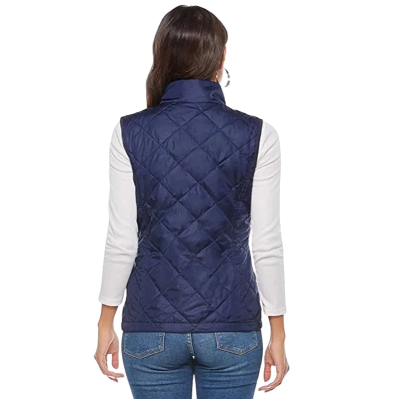 Women's Heated Vest with Slim-Fit Quilted Design and USB Rechargeable - Image 7