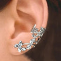 Women's Leaf Branch Ear Cuff Vintage Antique Cartilage Clip - Image 1