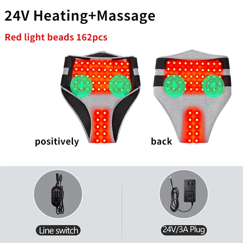 Women's Menstrual Heating Pad for Cramps with Electric Wearable Abdominal Lower Back Wrap - Image 14