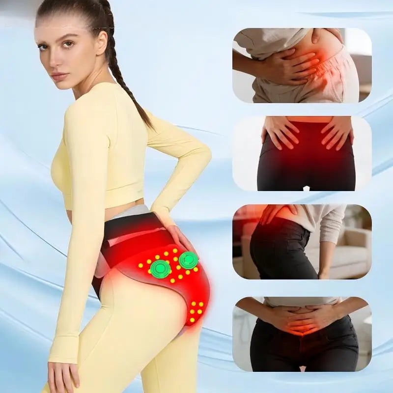 Women's Menstrual Heating Pad for Cramps with Electric Wearable Abdominal Lower Back Wrap - Image 4
