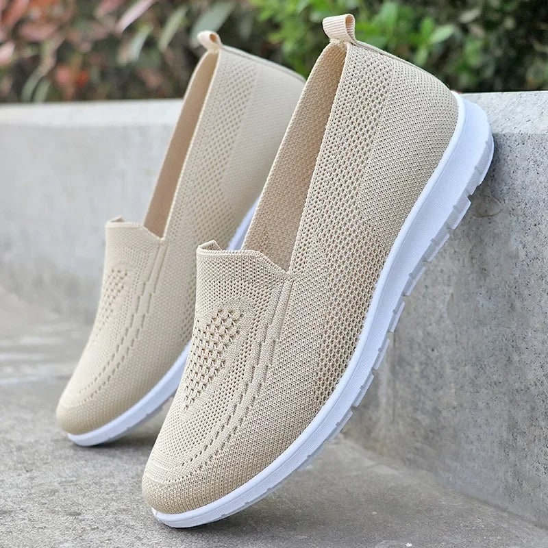 Women's Non-Slip Slip-On Sneakers with Orthopedic Support - Image 1
