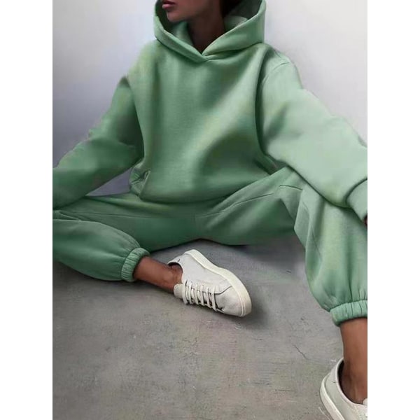 Women's Oversized Hoodie Sweatpants Set with Fleece and Matching Sweatshirt - Image 13