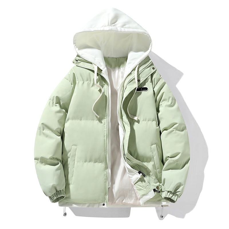 Women's Packable Hooded Puffer Jacket with Drawstring Hood - Image 8