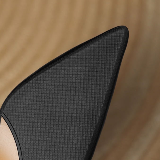 Women's Pointed Toe Kitten Heel Pumps with Genuine Leather - Image 27