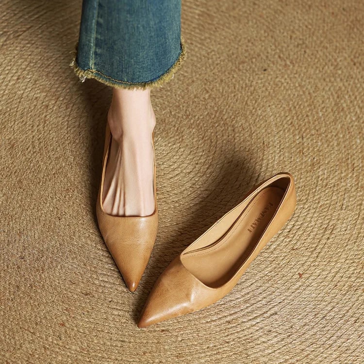 Women's Pointed Toe Kitten Heel Pumps with Padded Insole - Image 19